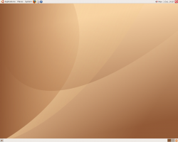  Capture d'écran du bureau d'Ubuntu 6.10