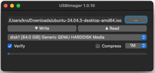 Capture USBImager sous macOS